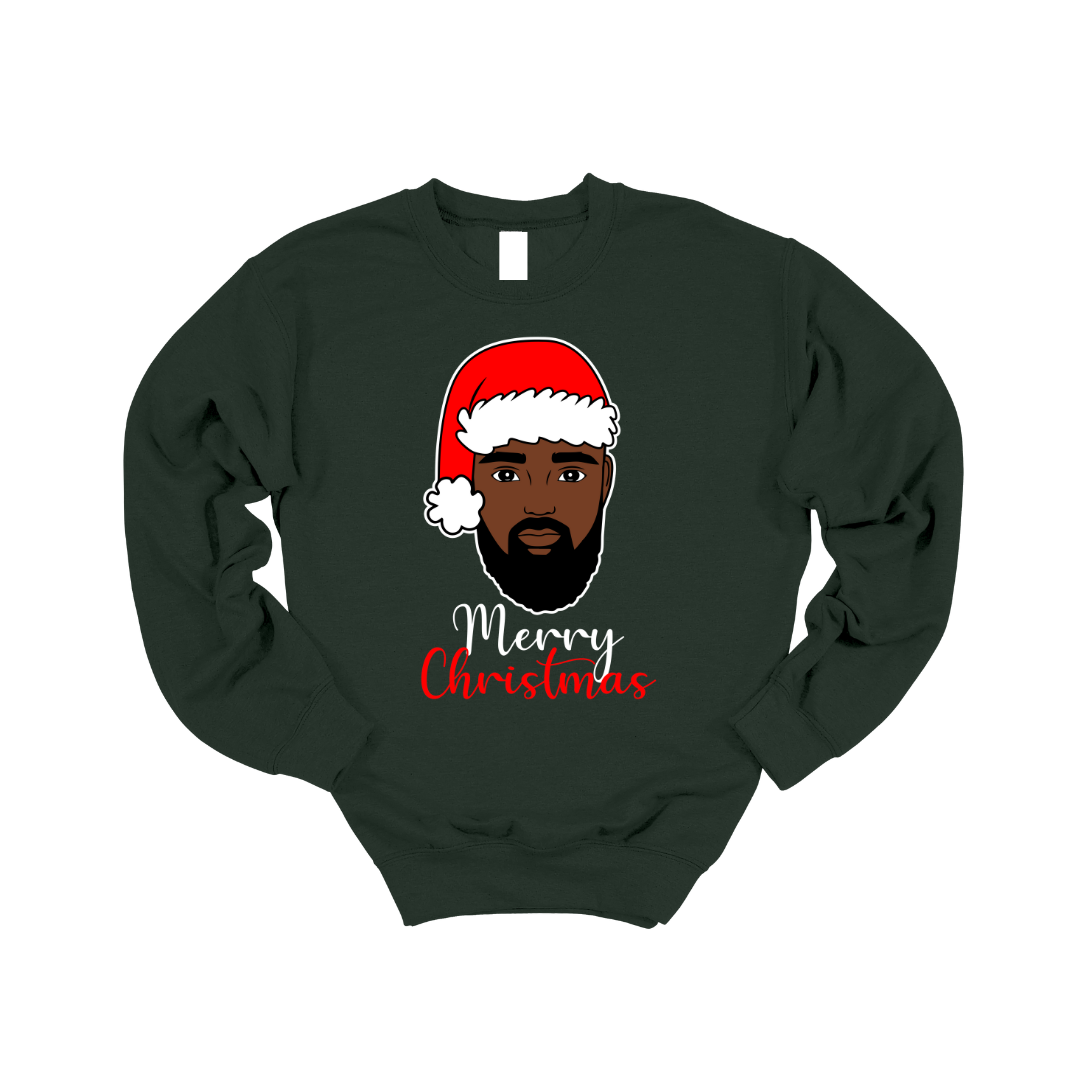 'Christmas Jumper' Men's Black/Green/Red