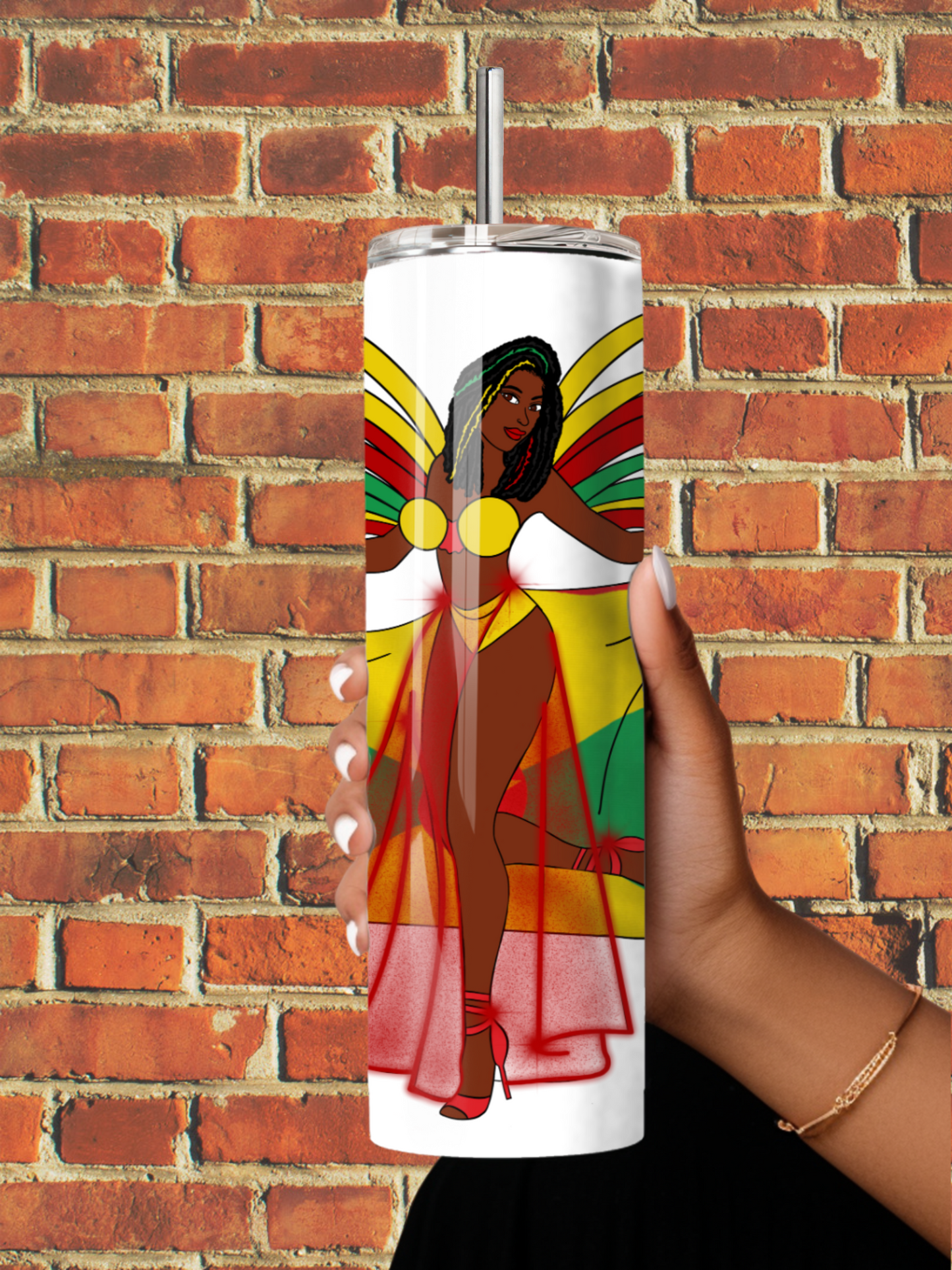 'Carnival Queen' Grenada 20oz Tumbler