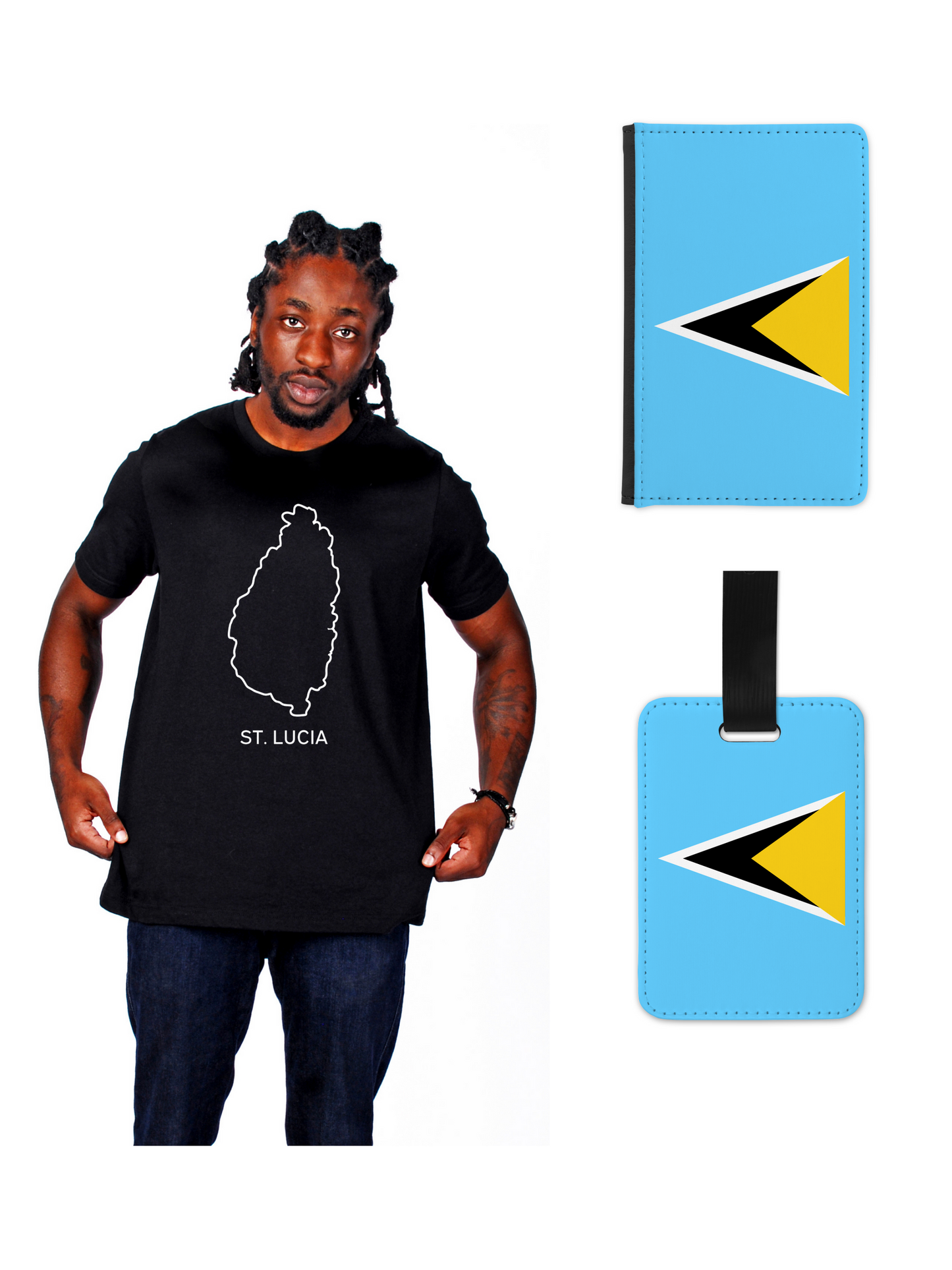 T-shirt, Passport Cover & Luggage Tag Bundles