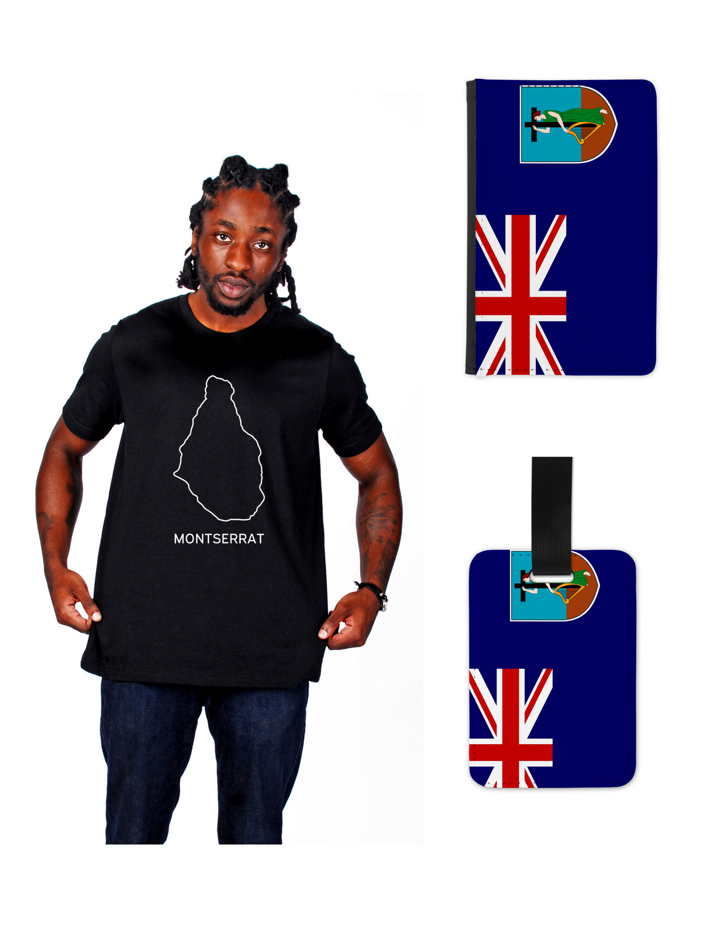 T-shirt, Passport Cover & Luggage Tag Bundles