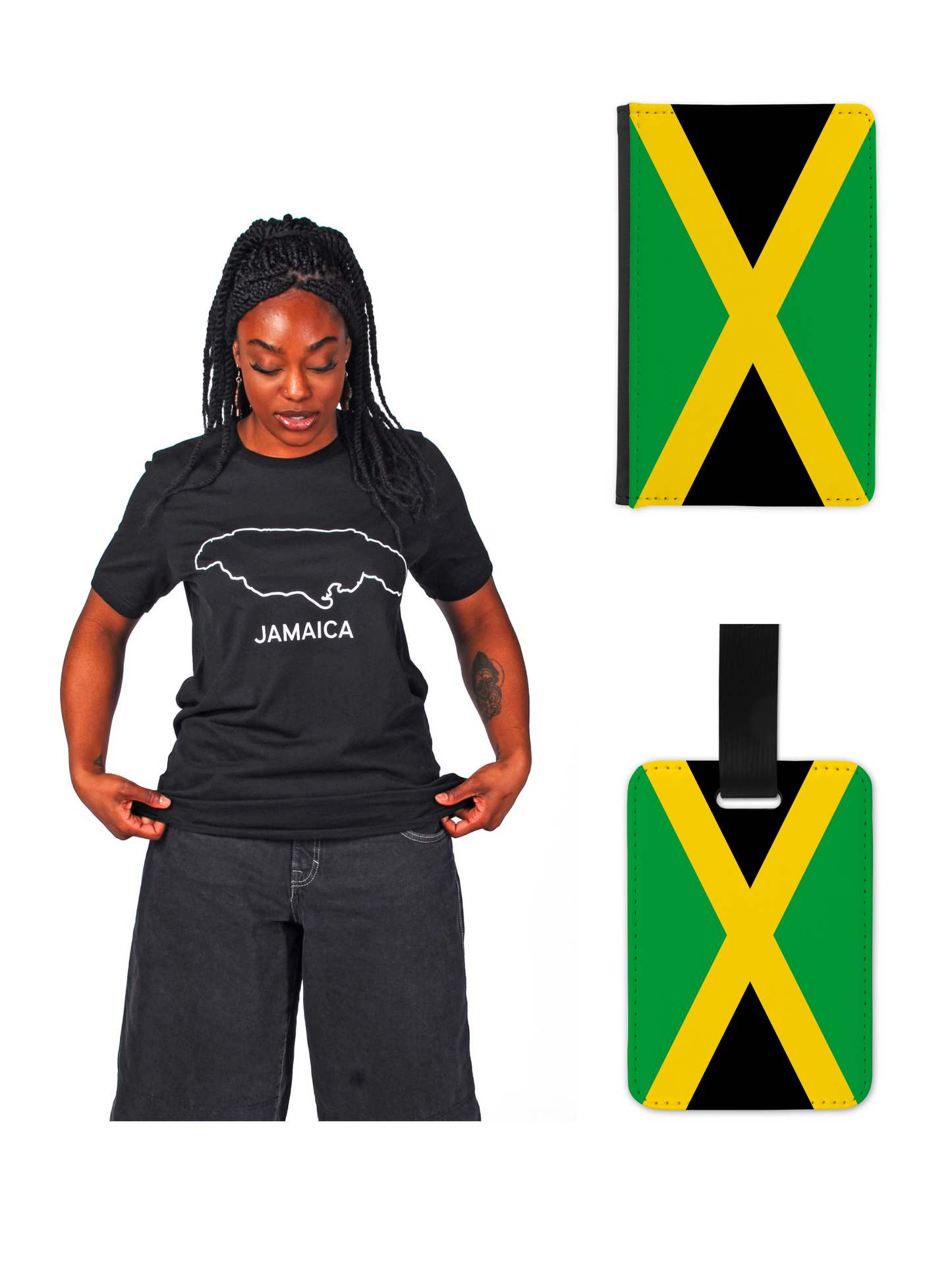 T-shirt, Passport Cover & Luggage Tag Bundles