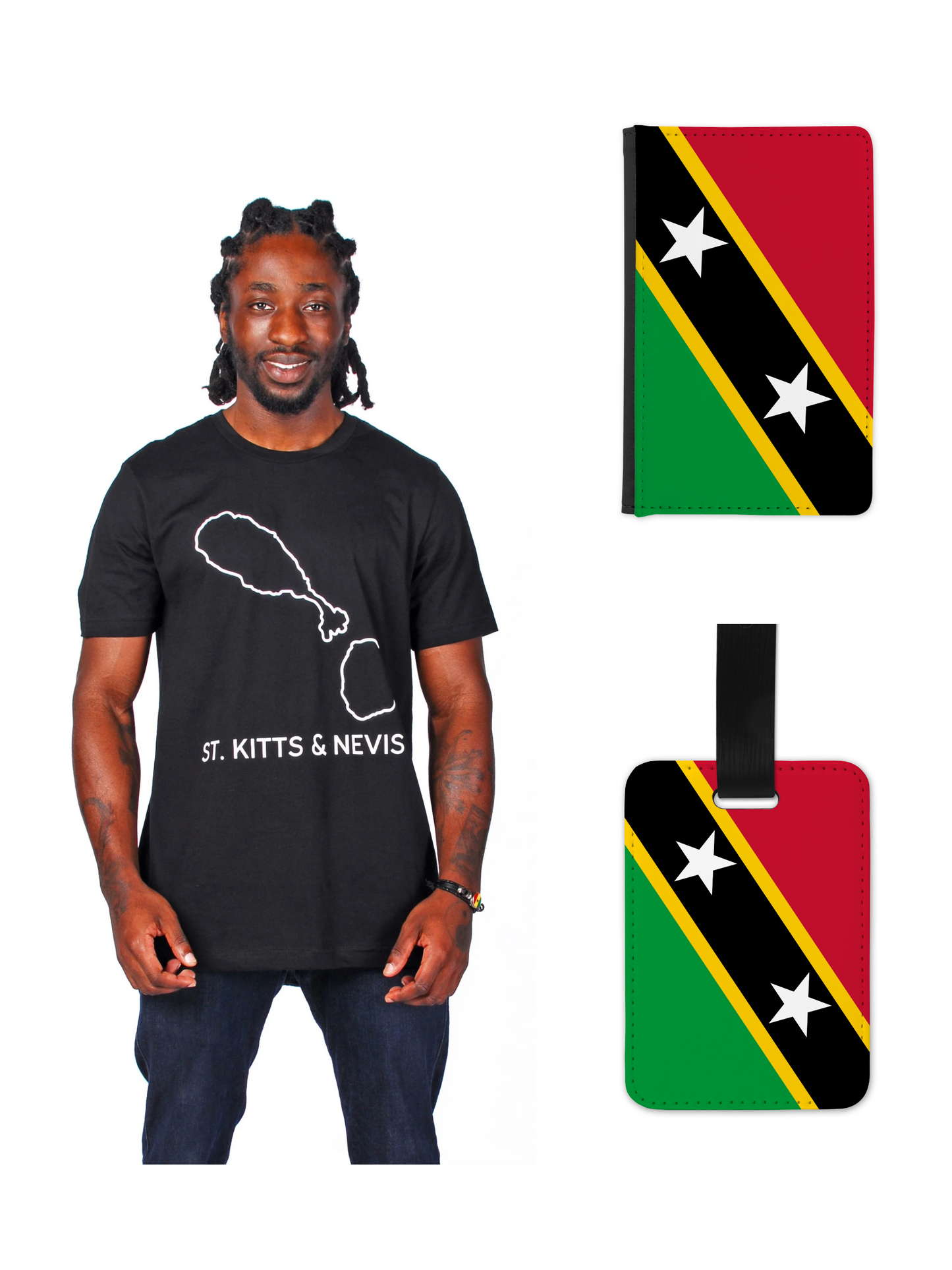T-shirt, Passport Cover & Luggage Tag Bundles