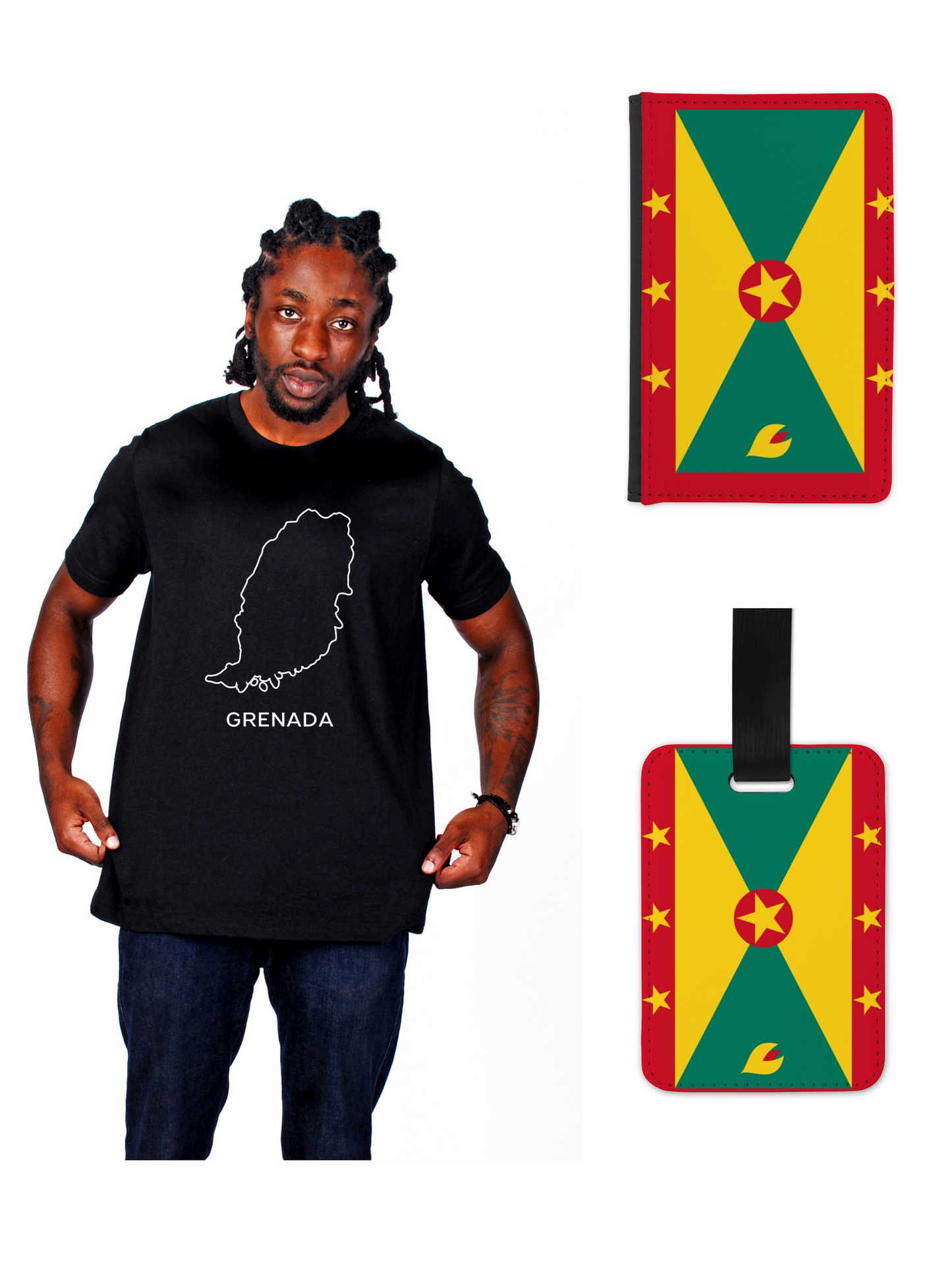 T-shirt, Passport Cover & Luggage Tag Bundles