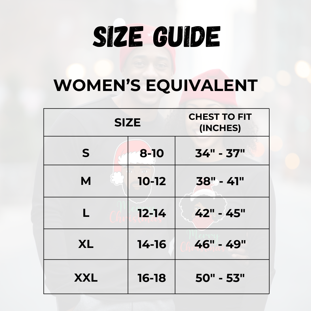 'Christmas Jumper' Women's Black/Green/Red