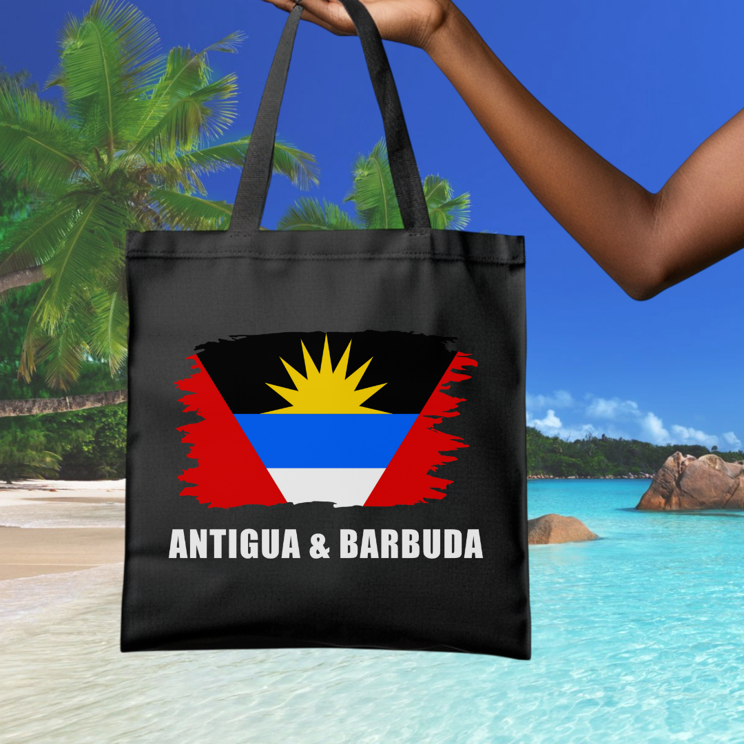 Antigua & Barbuda 'Flag' Tote Bag