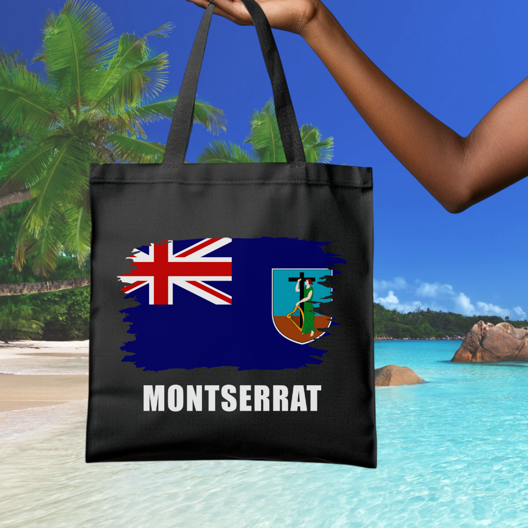 Monserrat 'Flag' Tote Bag