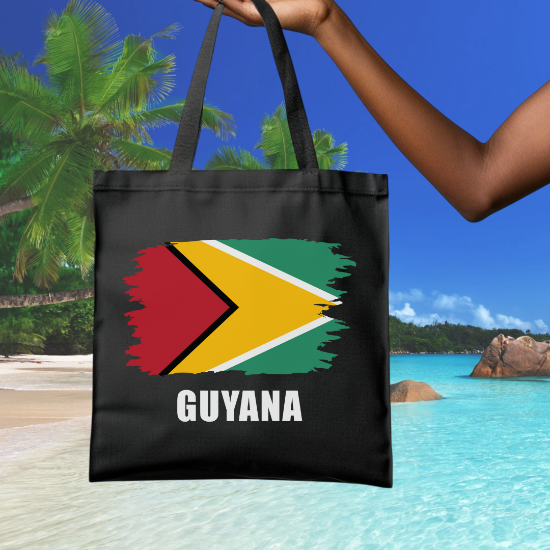 Guyana 'Flag' Tote Bag
