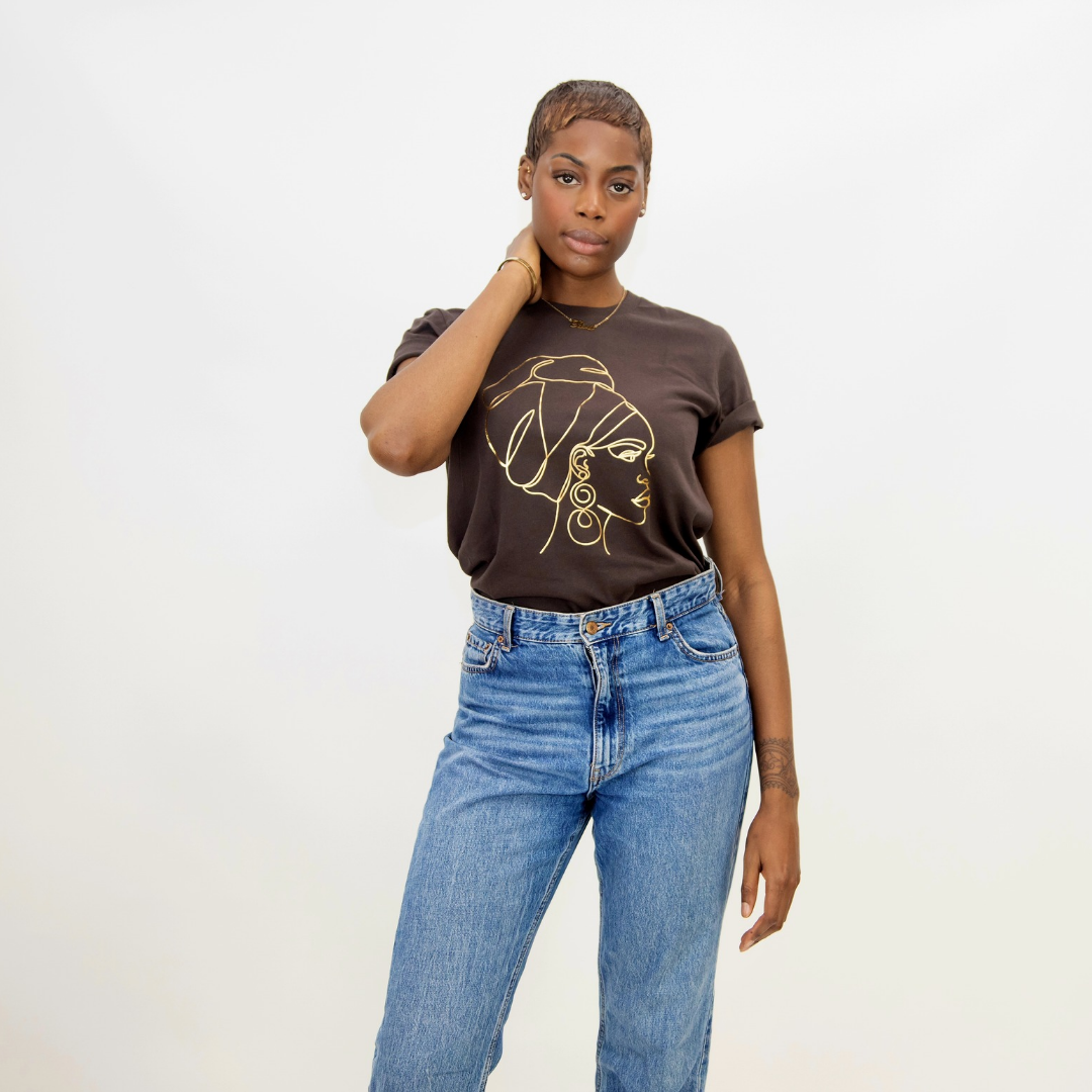 'Queen' Tee Hot Chocolate