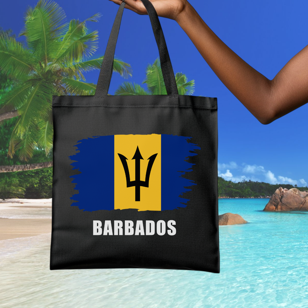 Barbados 'Flag' Tote Bag