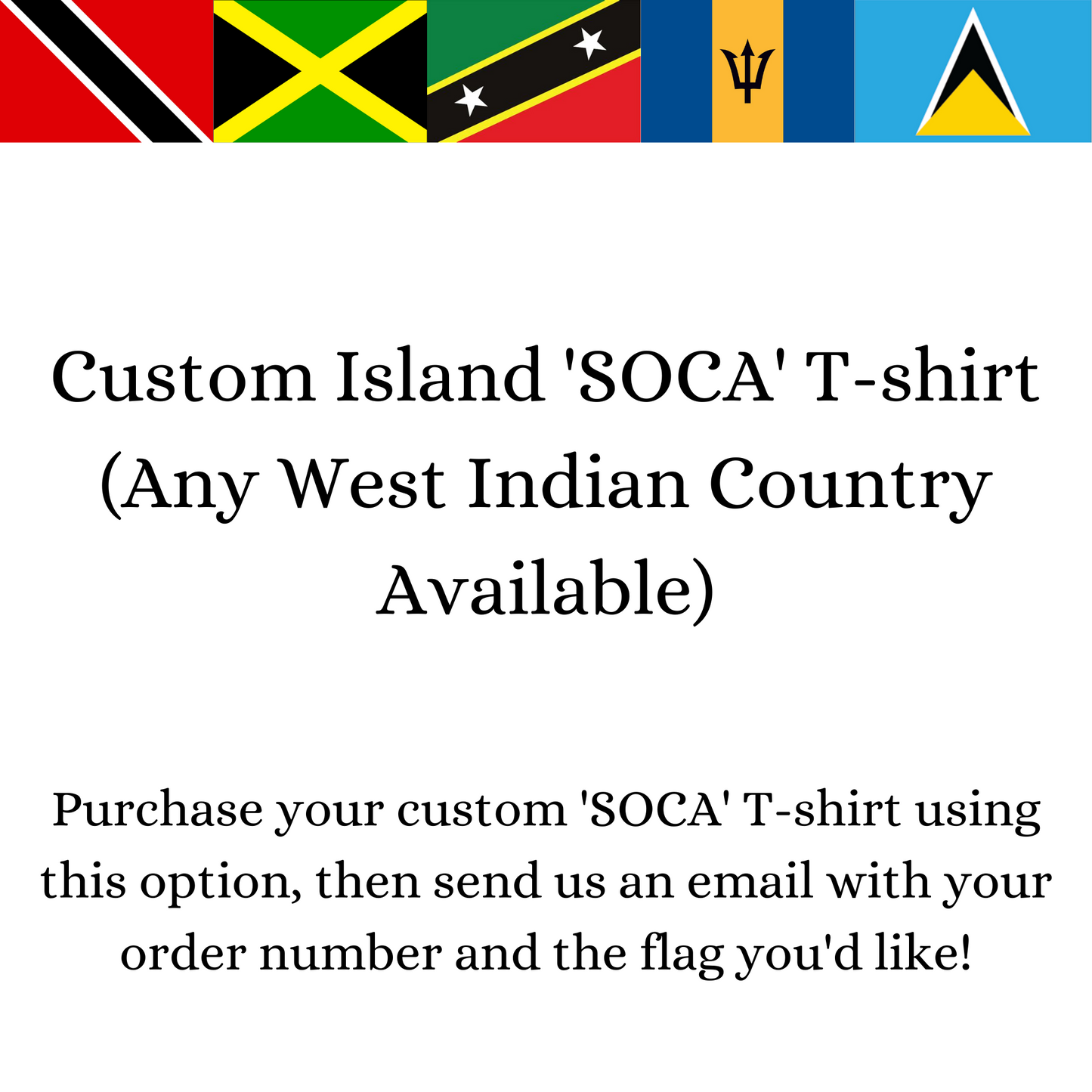 'Soca' Tee Custom Island