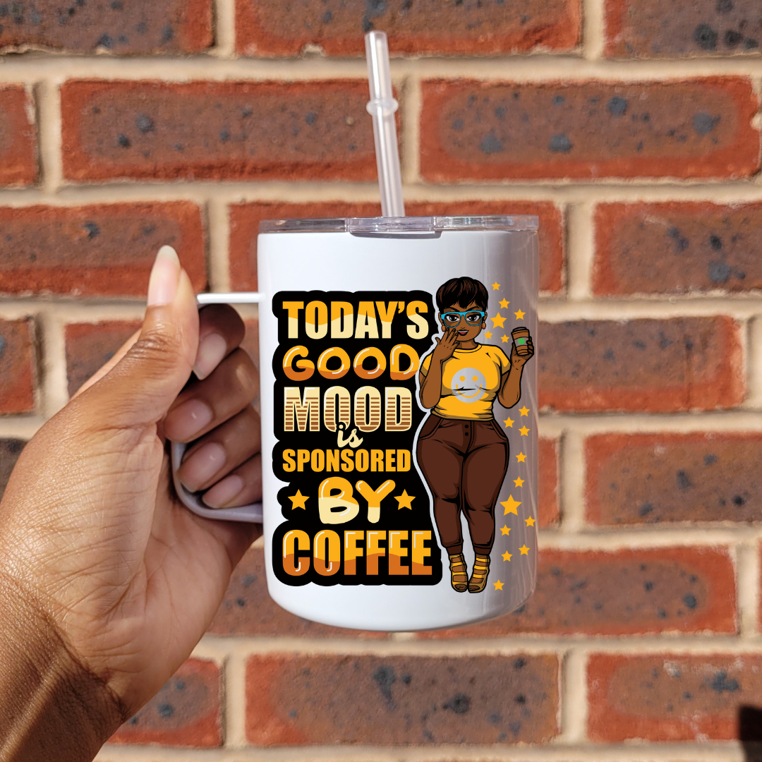 'Good Mood' 10oz Mug Tumbler