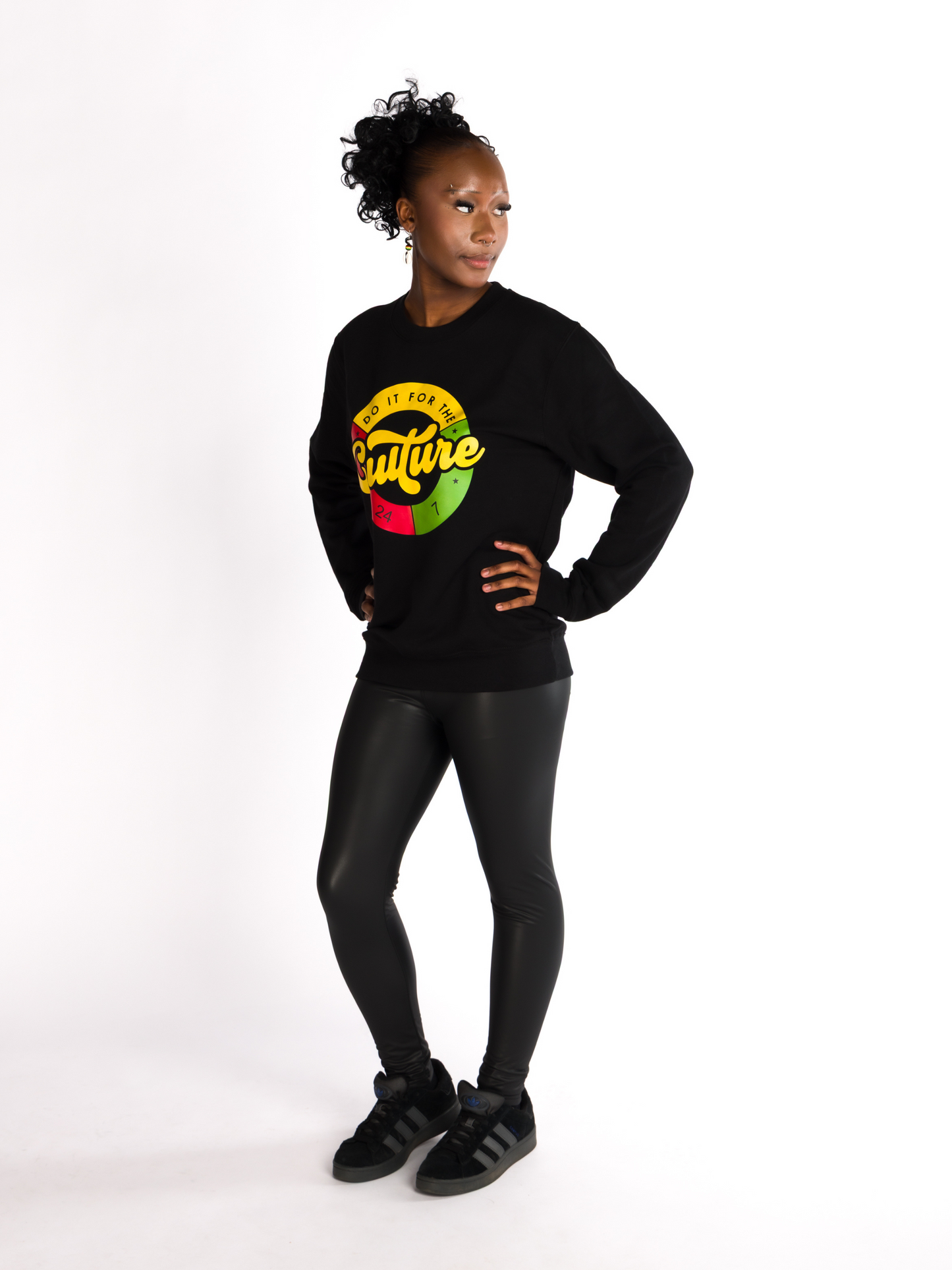 'Culture' Sweater Black