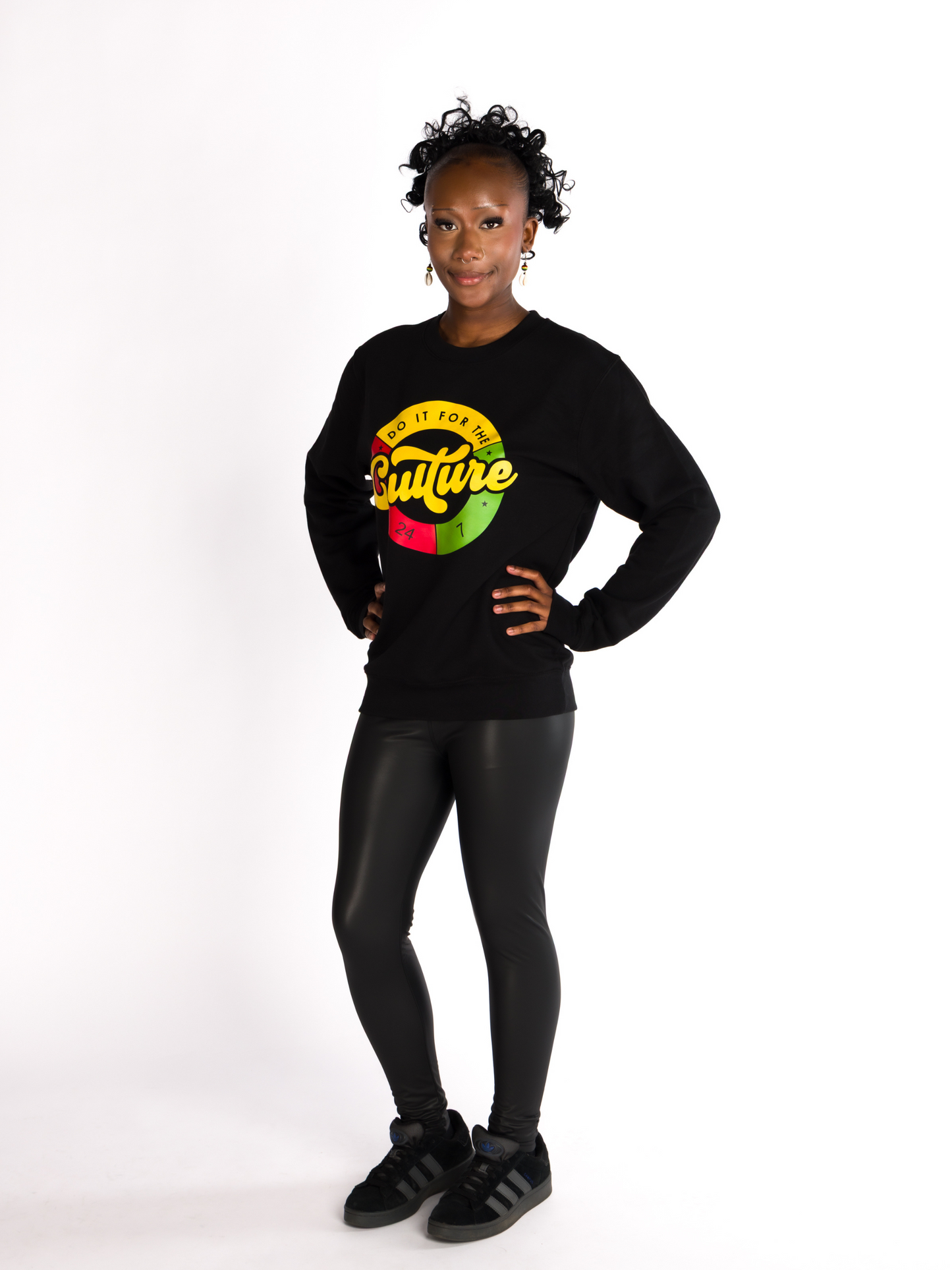 'Culture' Sweater Black