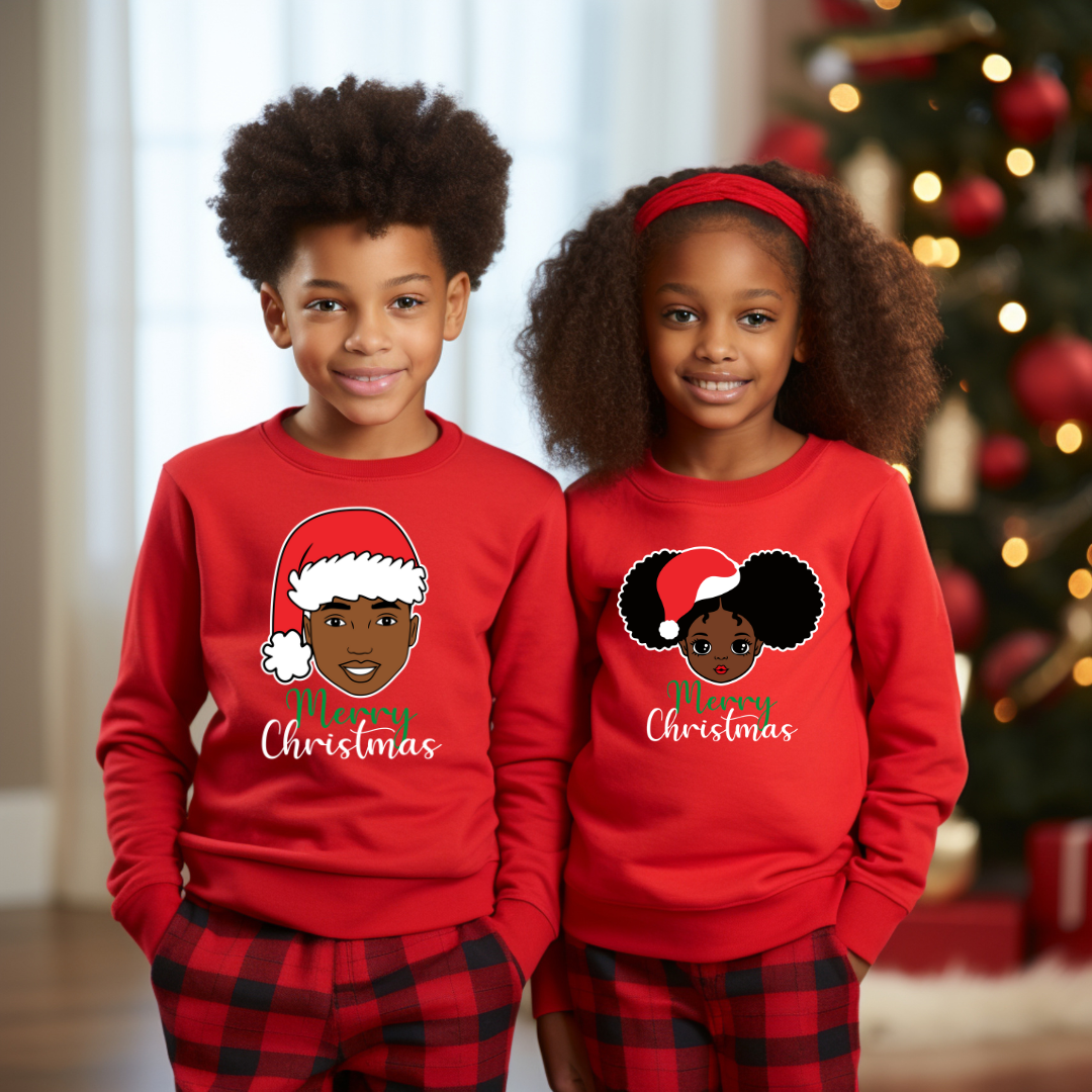 'Christmas Jumper' Boys' Green/Black
