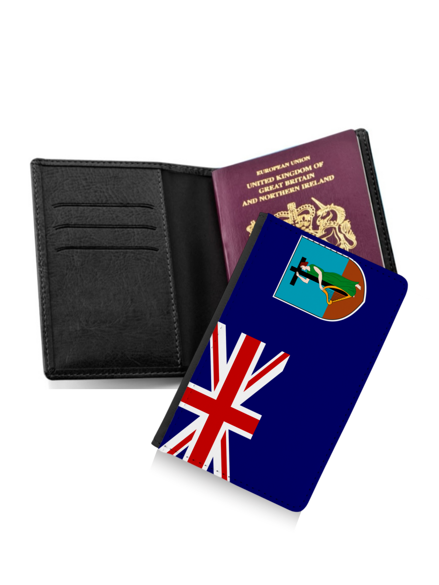 Passport Cover & Luggage Tag Montserrat