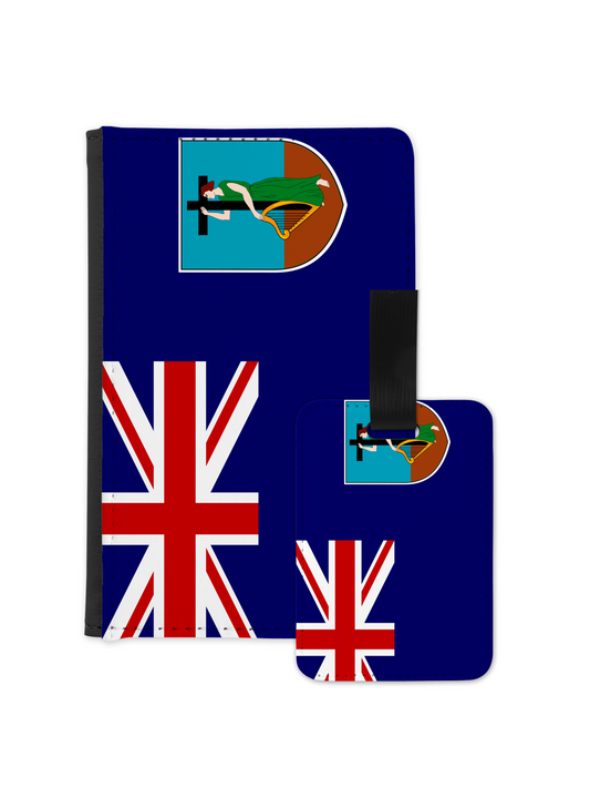 Passport Cover & Luggage Tag Montserrat