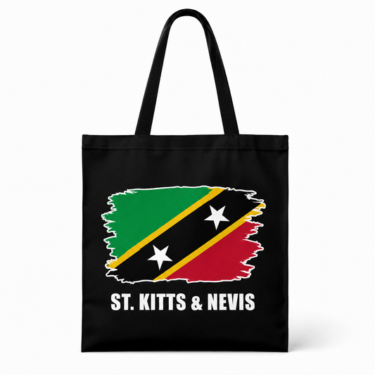 St. Kitts & Nevis 'Flag' Tote Bag