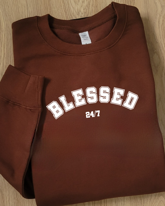'Blessed' Sweater Fudge Brownie