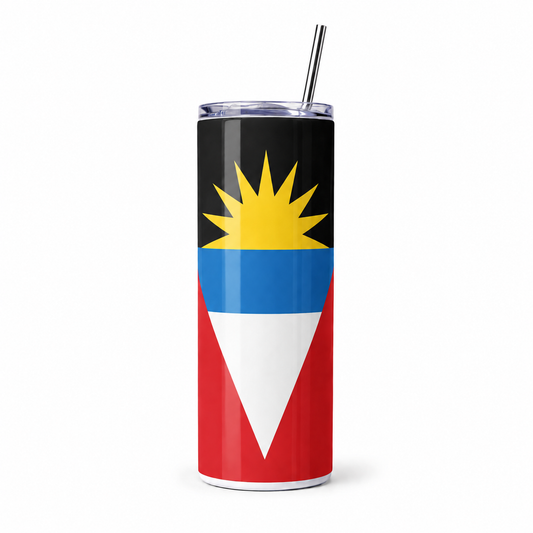 'Antigua & Barbuda' Flag 20oz Insulated Tumbler