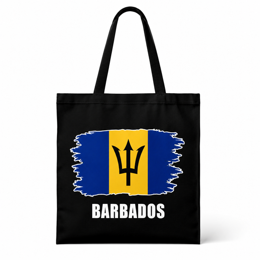 Barbados 'Flag' Tote Bag
