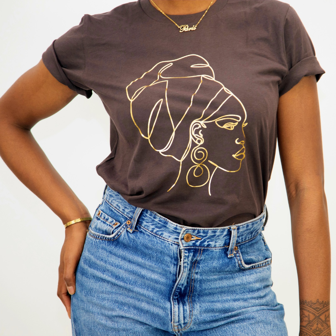 'Queen' Tee Hot Chocolate