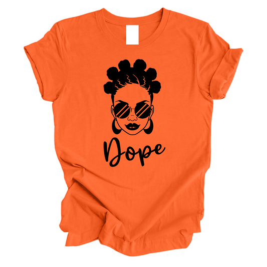 'Dope' Tee Orange Kids'