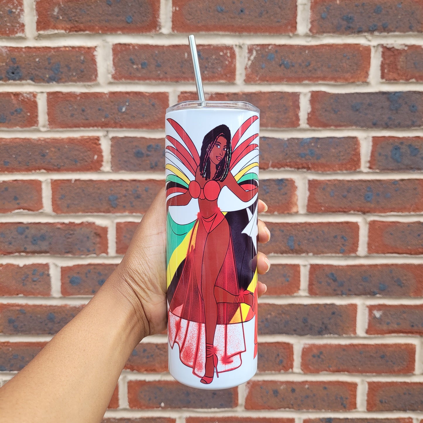 'Carnival Queen' St. Kitts Nevis 20oz Tumbler