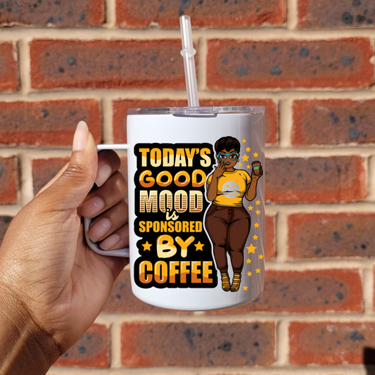 'Good Mood' 10oz Mug Tumbler